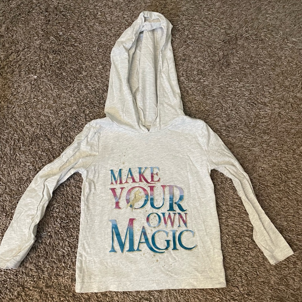 Carters Hooded Unicorn Long sleeve Shirt